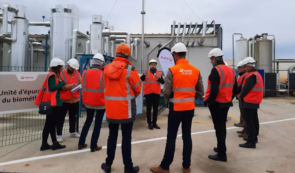 Visite guidée de la plateforme de valorisation énergétique