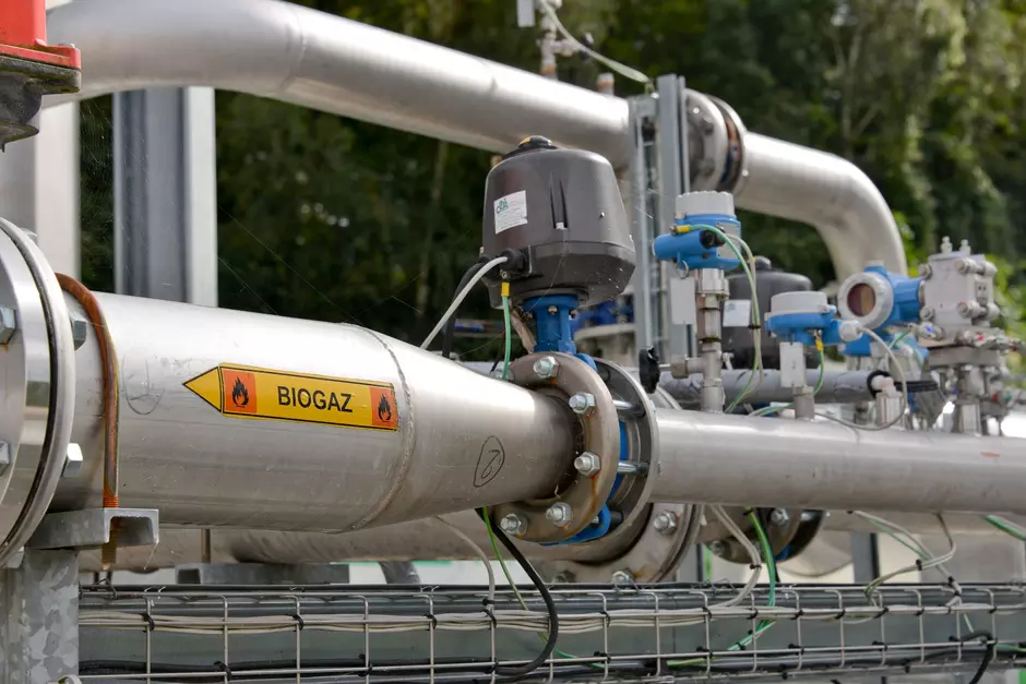 Réseau biogaz